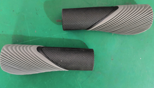 [SKS1.HandleCover] URBAN S1 Handle cover 130mm rubber in Grey+Black