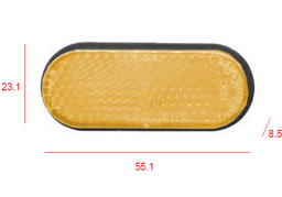 [US.ReflectorYellow] US Reflector KM221/Yellow/Tape